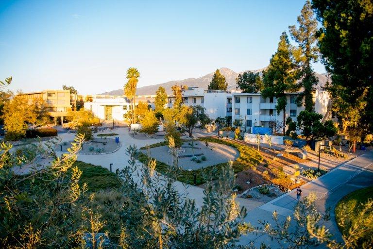 Aerial of Pitzer Campus